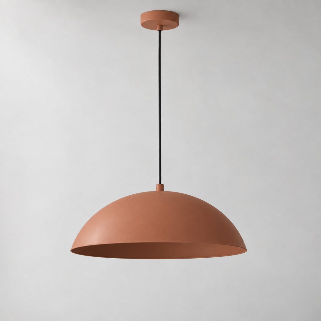 Arc Pendant — Terracotta — illustrative demo image