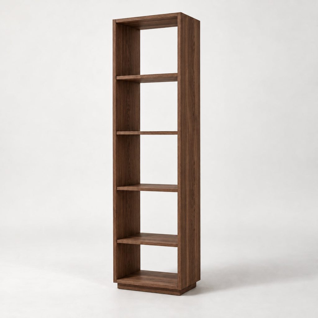 Column Shelf — Walnut — illustrative demo image