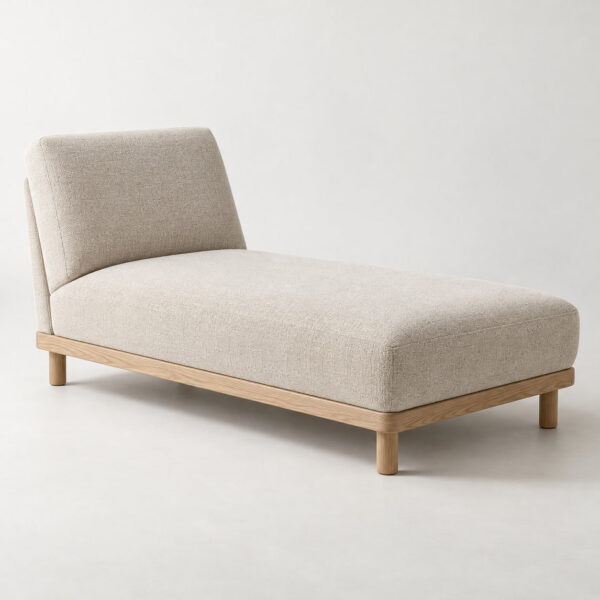Drift Chaise — Oat — illustrative demo image