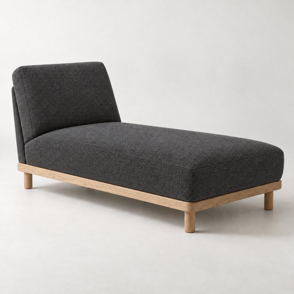 Drift Chaise — Charcoal — illustrative demo image