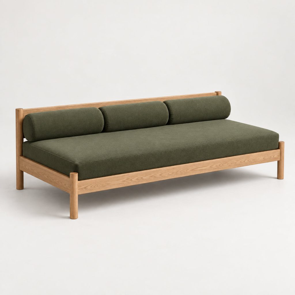 Fold Daybed — Moss — illustrative demo image