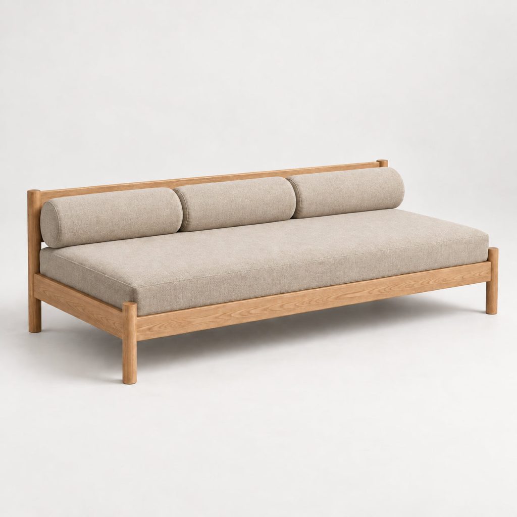 Fold Daybed — Oat — illustrative demo image