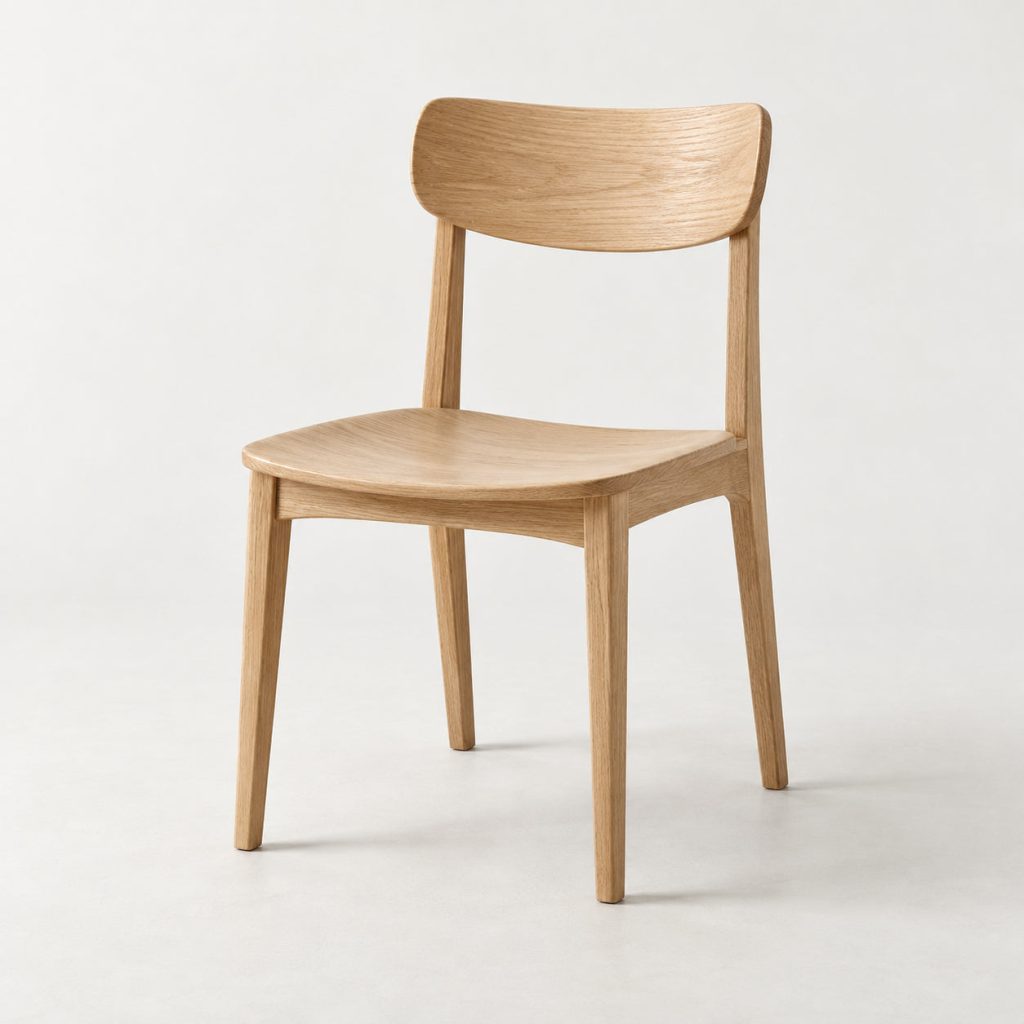 Form Dining Chair — Natural oak — illustrative demo image