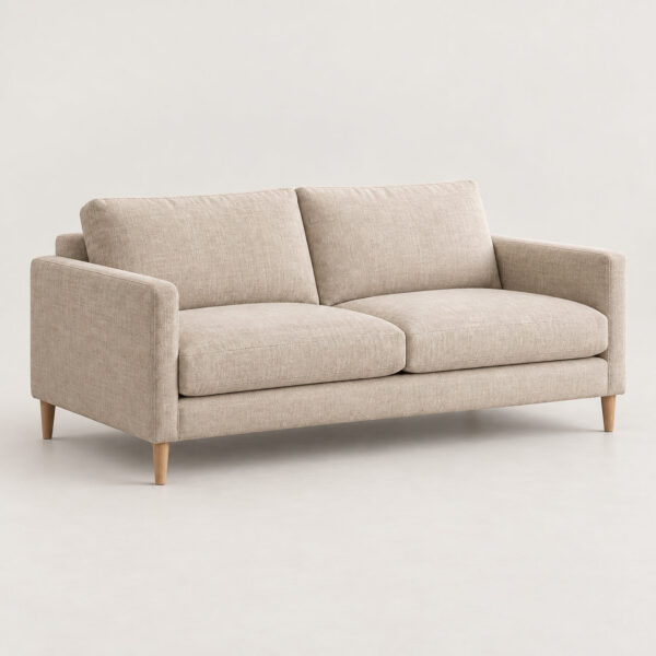 Ledge 2-Seat Sofa — Oat linen — illustrative demo image