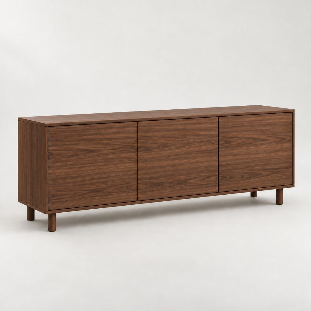 Low Sideboard — Walnut — illustrative demo image