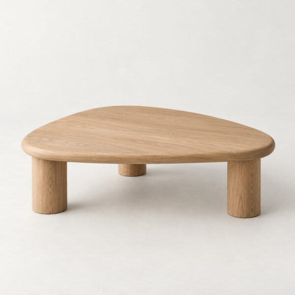 Pebble Coffee Table — Natural oak — illustrative demo image