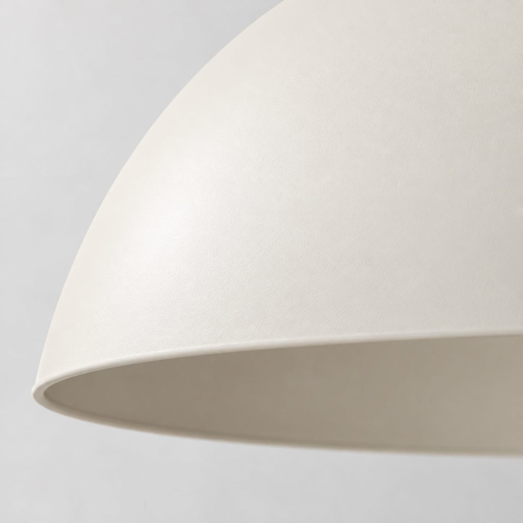 Arc Pendant — Ivory finish detail