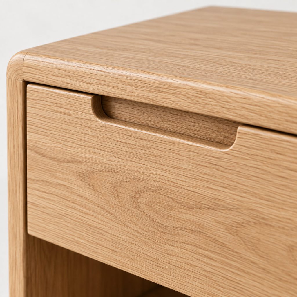 Bedside Table — A discreet pull.