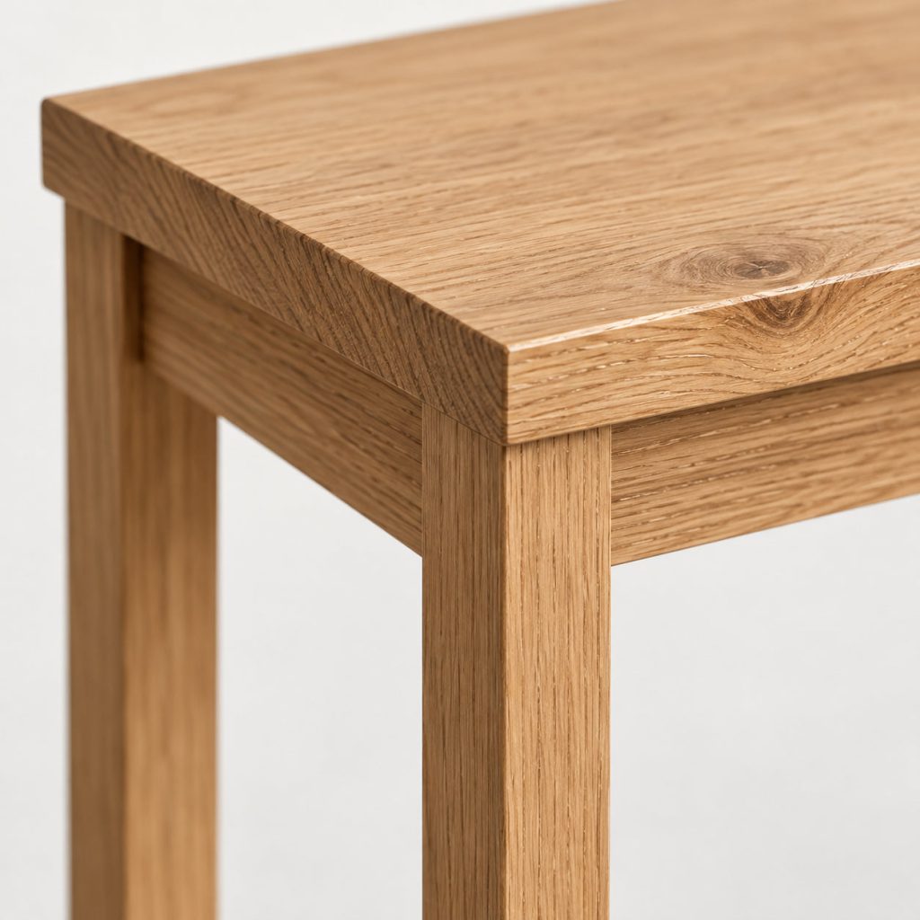 Narrow Console — A slim profile.