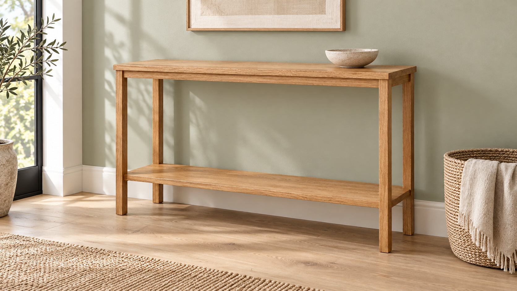 Narrow Console — in the room