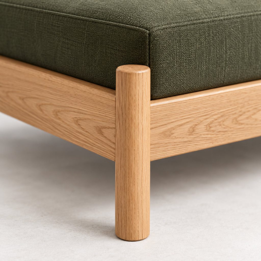 Fold Daybed — A frame in view.