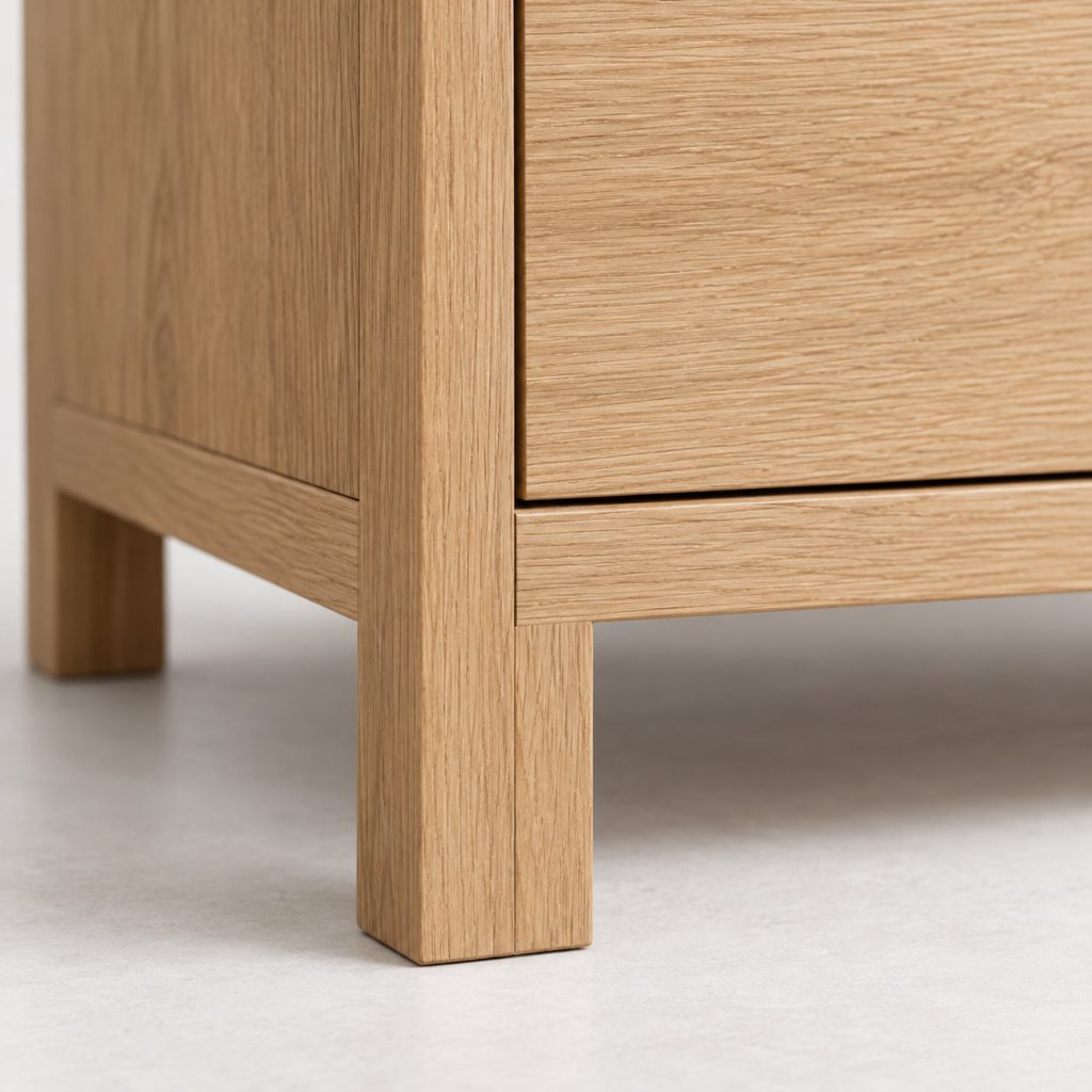 Drawer Dresser — A lighter base.