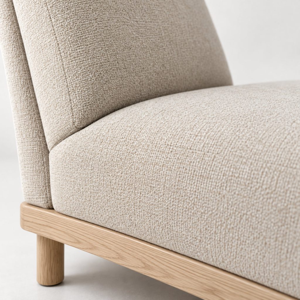 Drift Chaise — A softer back.