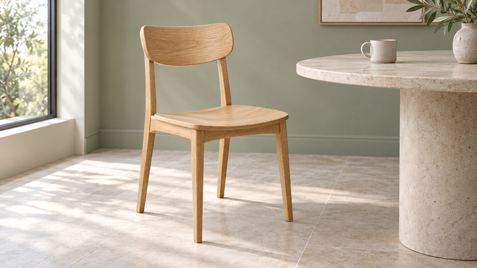 Form Dining Chair — in the room