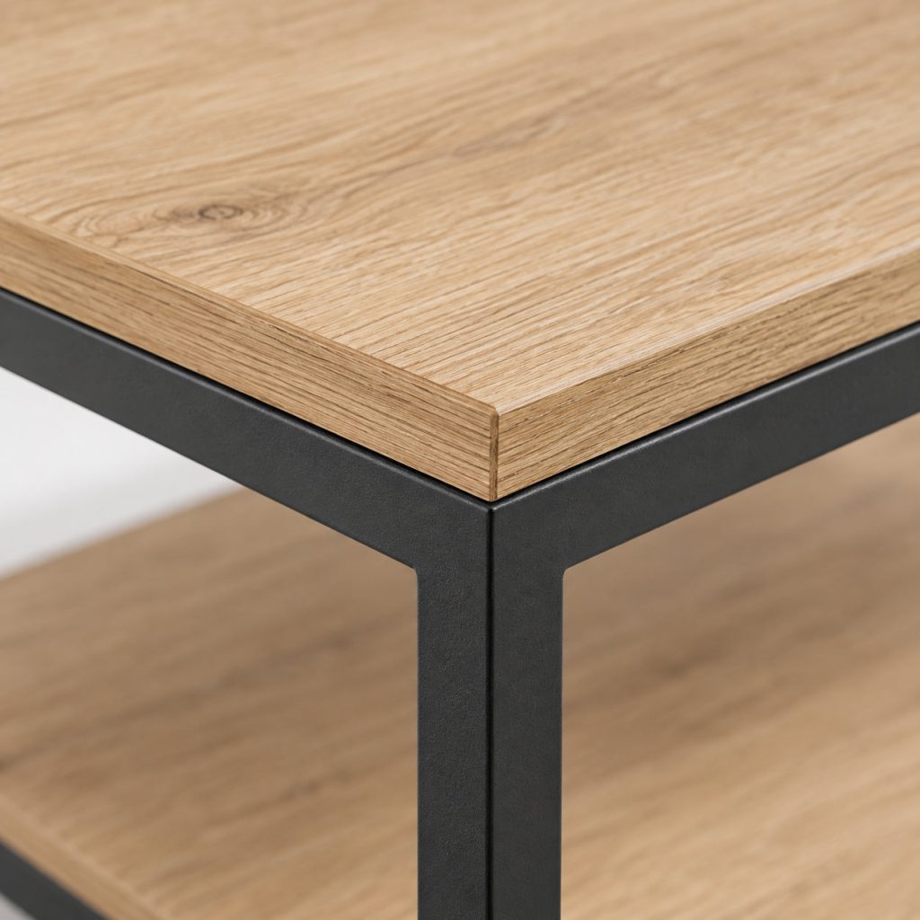 Frame Coffee Table — Warm meets dark.