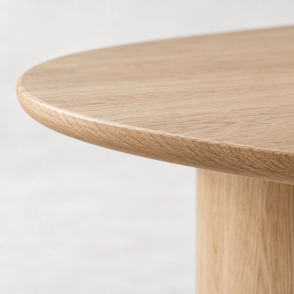 Gather Dining Table — A flowing edge.
