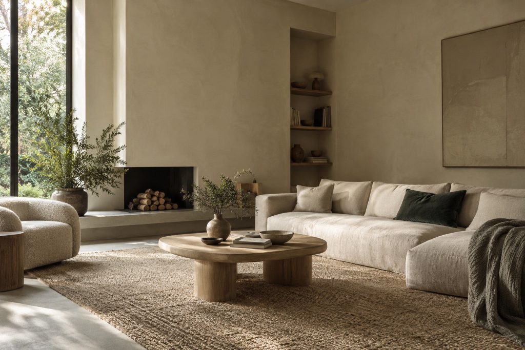 A softer living room starts with a little space