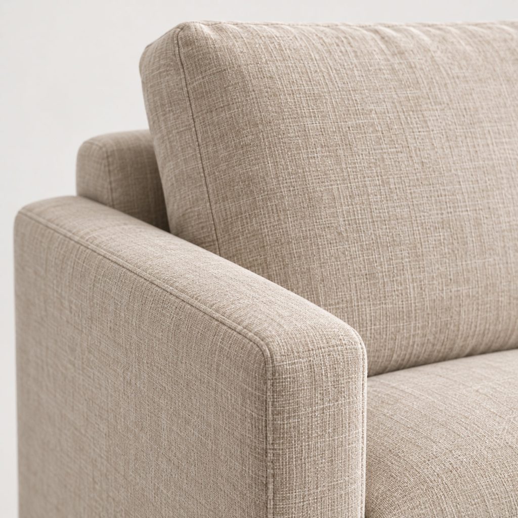 Ledge 3-Seat Sofa — An easy outline.