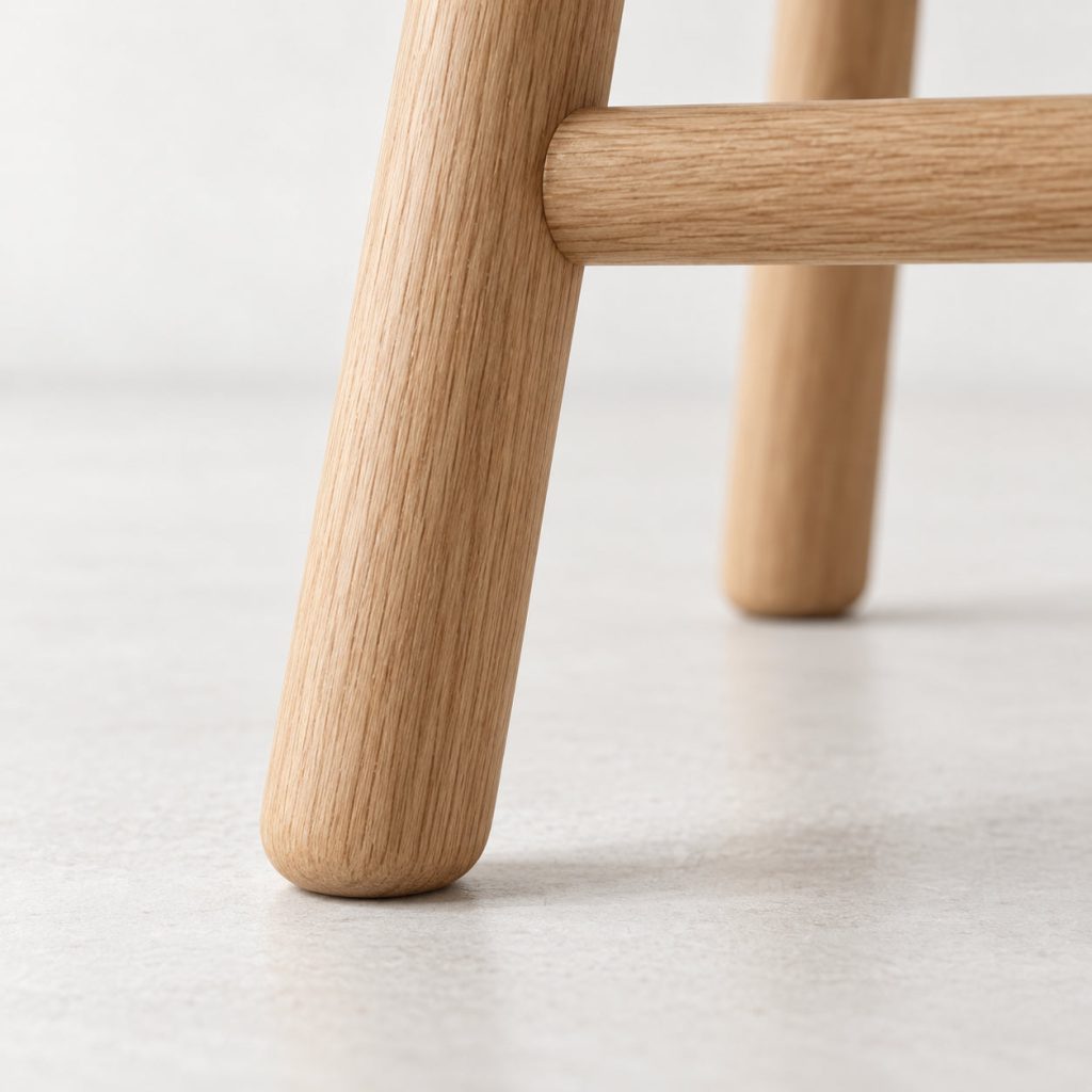 Line Bench — A gentle stance.
