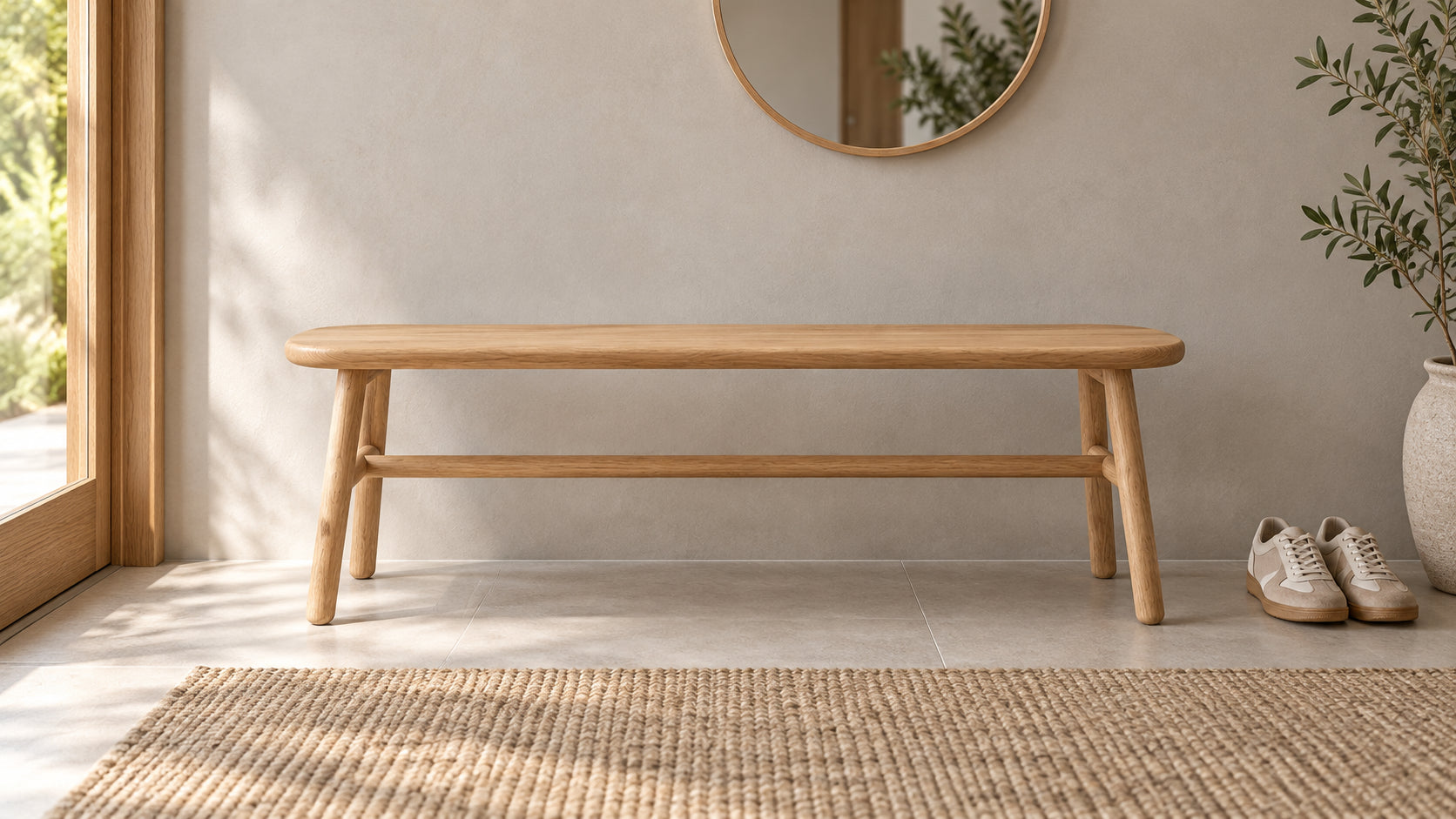 Line Bench — in the room