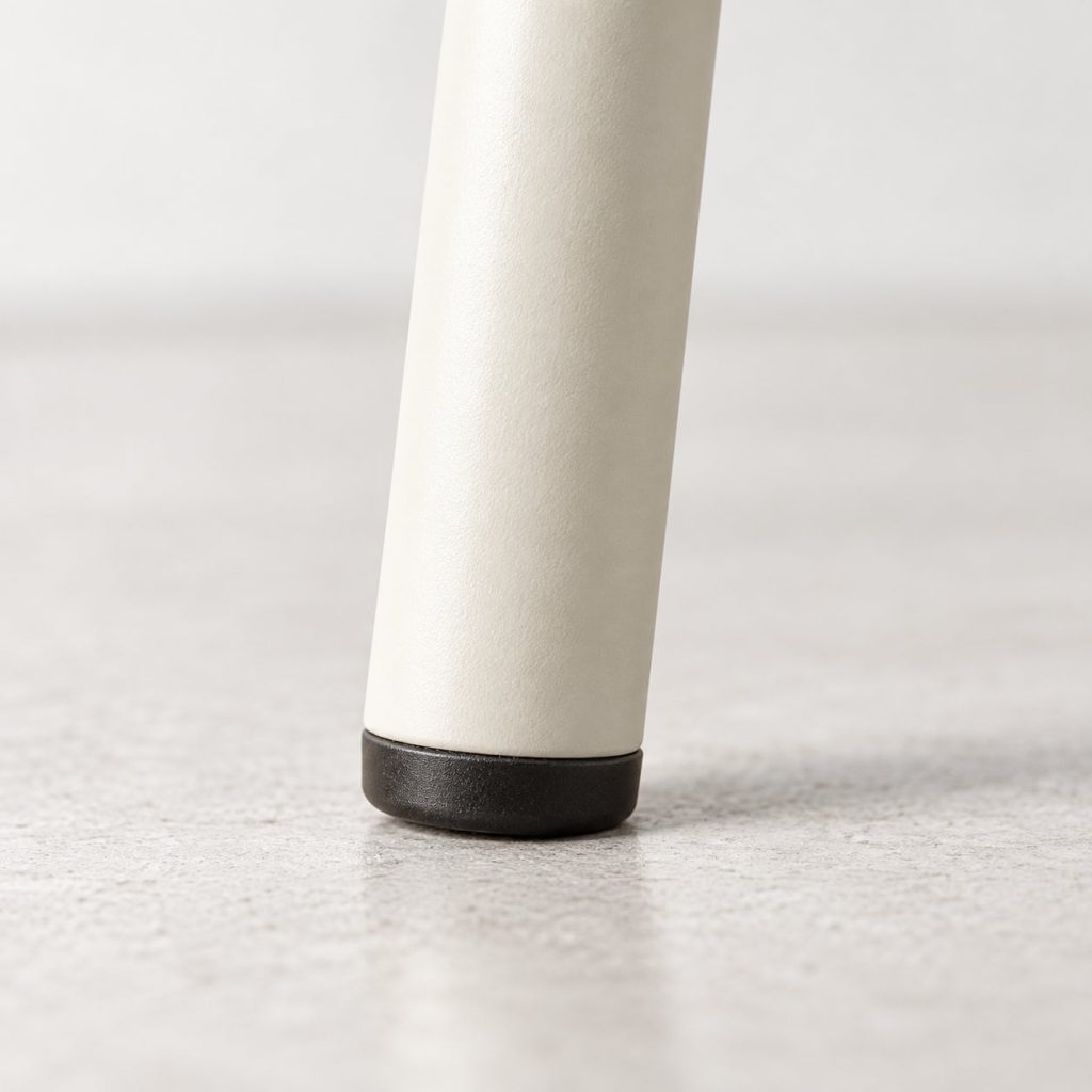 Perch Counter Stool — A small finishing detail.