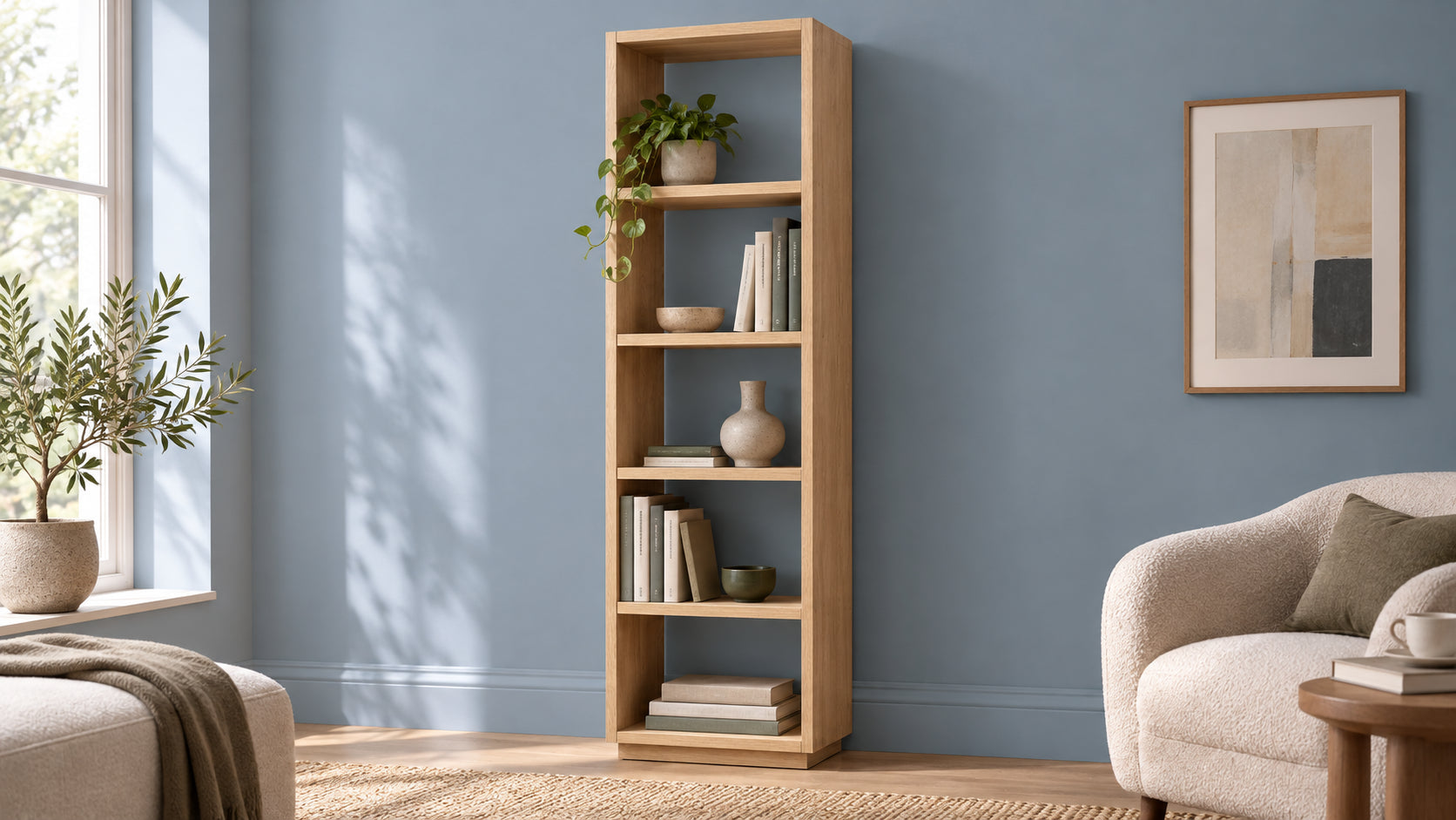 Column Shelf — in the room