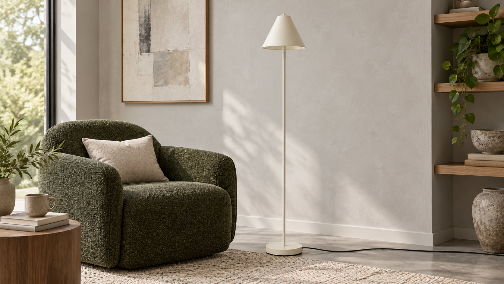 Stem Floor Lamp — in the room