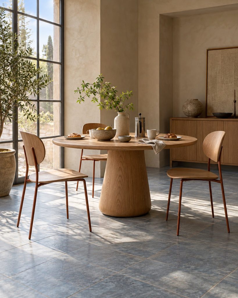 Illustrative dining room